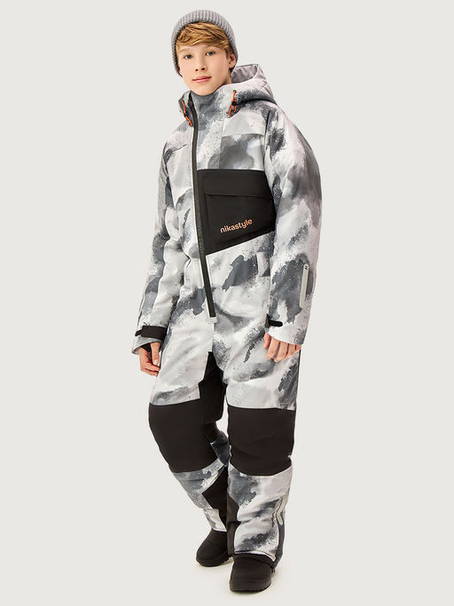 Комбинезон 8з2126 графит/черный