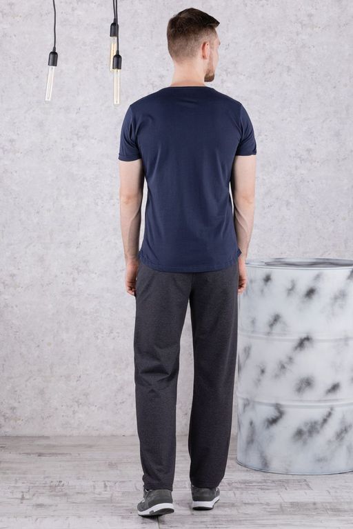 Брюки спортивные 
 3.MM110A-серый