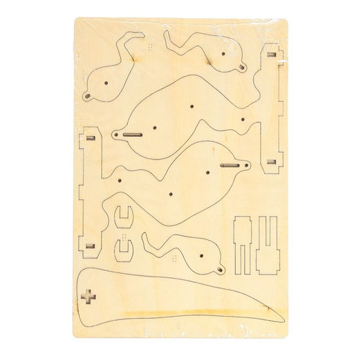 Электронный конструктор Механический тираннозавр, 91 элемент, наклейки - Эврики фото 6