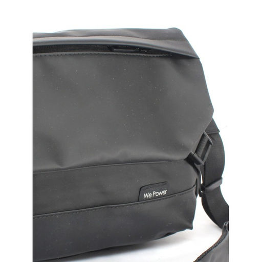 Сумка мужская текстиль HSH-1100-52, 1отд, плечевой ремень, черный SALE 259016 - Adelia фото 4