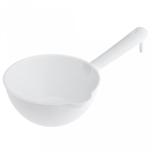 Марья (Maria) Ковш пластмассовый Финский М 900мл, д16,5см h7,3см, 29,5х17,5х7,3см, с носиком и подвесом, пластик матовый, цвет белый (Китай) - Домашняя мода фото 4