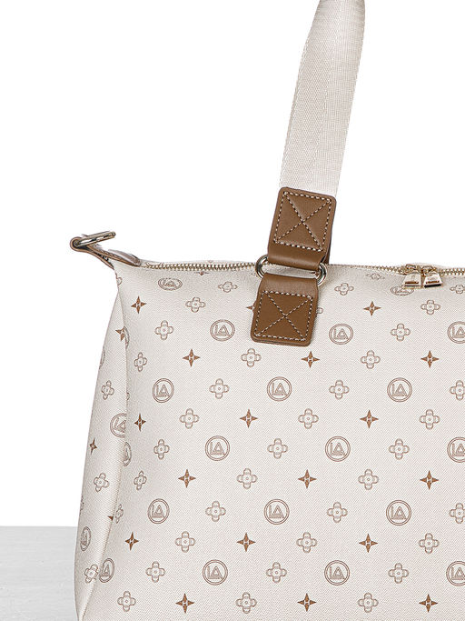 LACCOMA сумка AC89100-фигурки кремовый эко кожа  фото 6