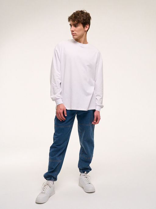 Лонгслив белый UZ251160828 - Nota bene фото 8