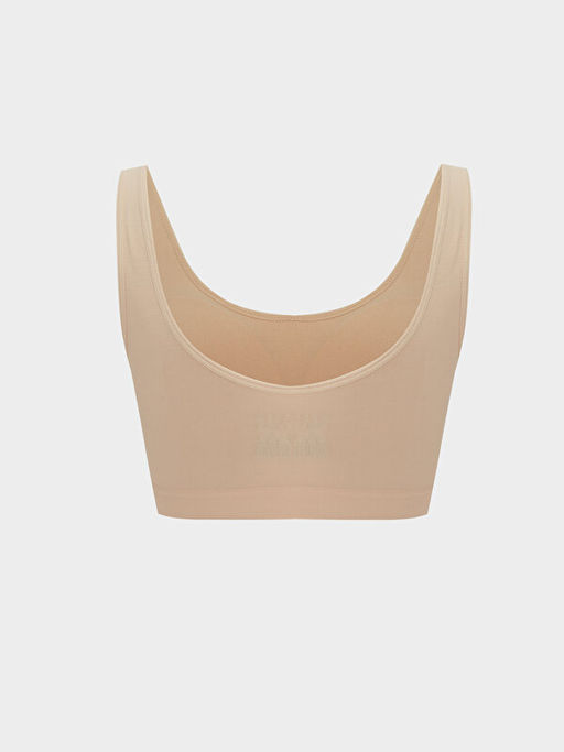 Balensiz Dolgusuz D?z Seamless Sporcu S?tyen