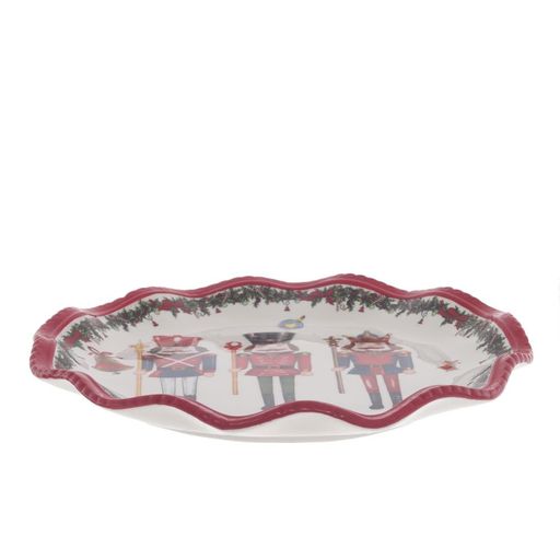 Тарелка "Щелкунчик", L25,5 W25,5 H3 см