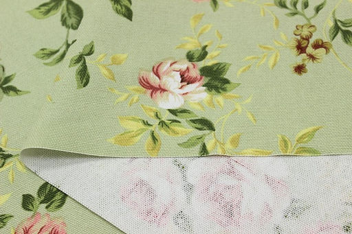 Ткань интерьерная Рауза цв.фисташковый с бежевым оттенком, ш.1.48м, хл-80%, п/э-20%, 265гр/м.кв - Купава фото 4
