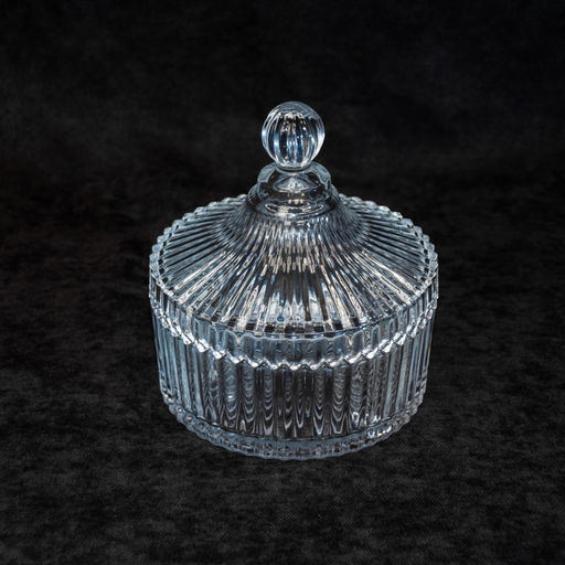 Конфетница d-14 см, h-14 см в уп, арт. TG009