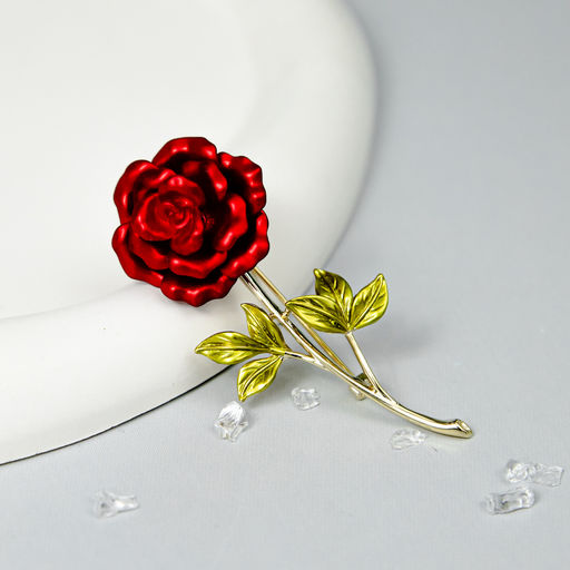 Брошь Арт. 3V-5484-Y - MyGemma фото 2