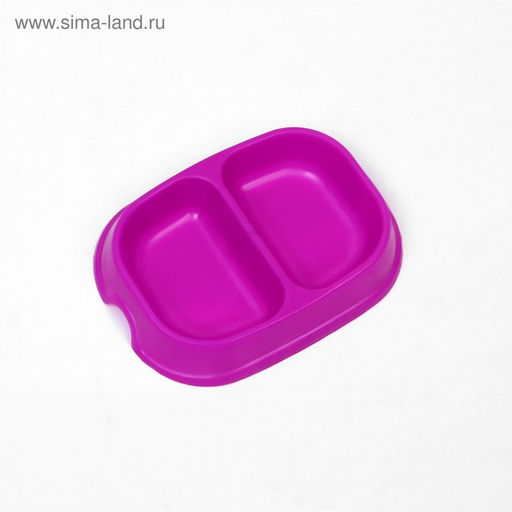Цена за 3 шт. Миска 2200 мл, пурпурная - Simaland фото 3