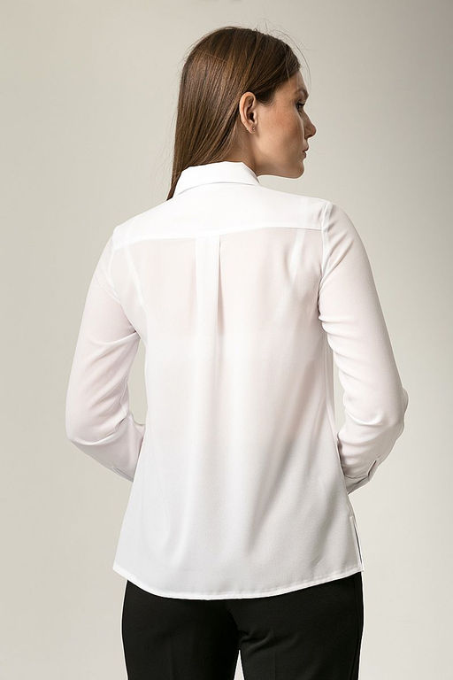 Блуза из креп-шифона - Priz фото 4