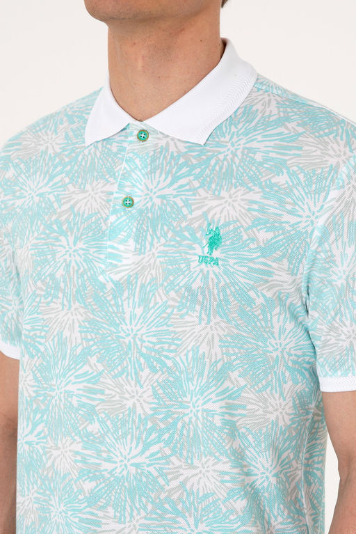 Erkek Regular Fit Polo Yaka Mint Ti__rt Sepette S_rpriz _ndirim - U.s. polo assn фото 7