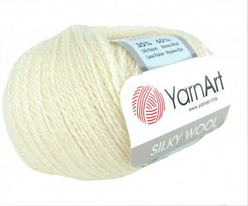 Силки вул (Silky wool) пряжа YarnArt 65% шерсть мериноса 35% искуственный шелк 10х25г/190м