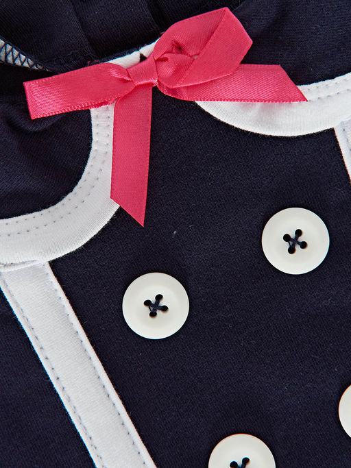 Платье для девочки UD 1407 т.синий - Mini maxi фото 5