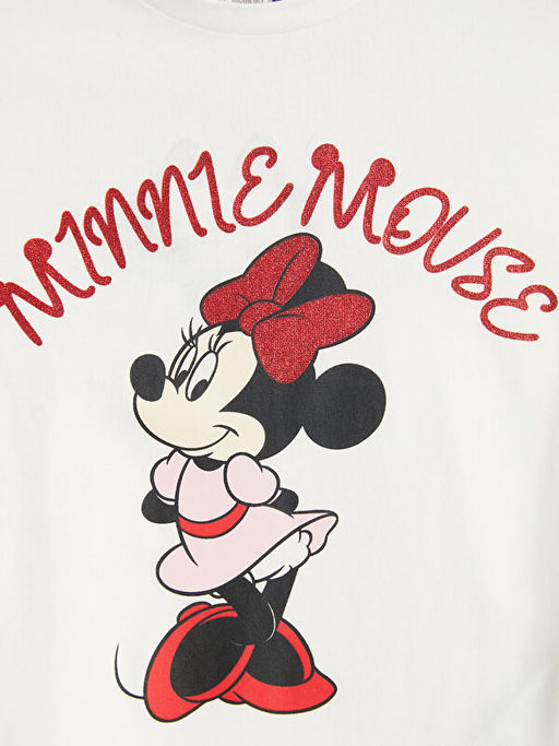 Minnie Mouse Bask?l? K?z ?ocuk Ti??rt