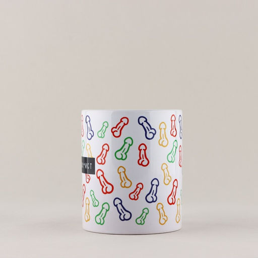 Кружка керамическая «Перфекционист», 320 мл, белая, 18+