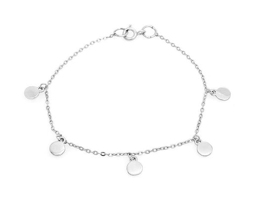 Браслет из серебра без вставки, Ю-40046р