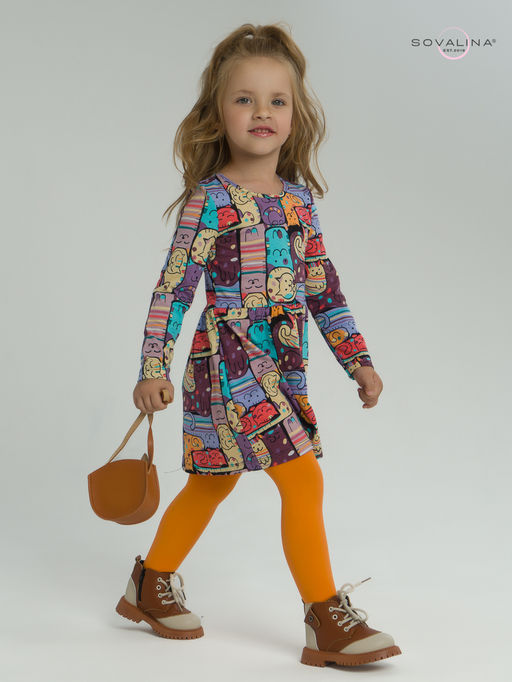 Платье Эля коты в горошек - Sovalina фото 8