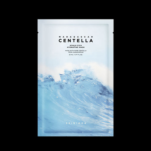 SKIN1004 Madagascar Centella Hyalu-Cica Hydrating Mask 23ml*1ea - Увлажняющая тканевая маска