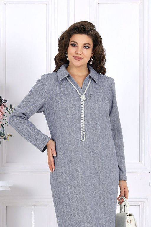 Платье Ninele 6009 голубой фото 7