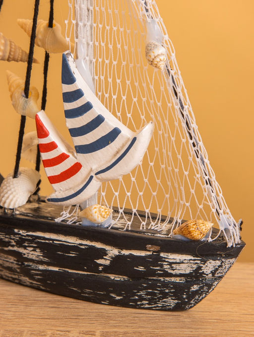 Сувенир «Кораблик с ракушками», 13×3×18 см