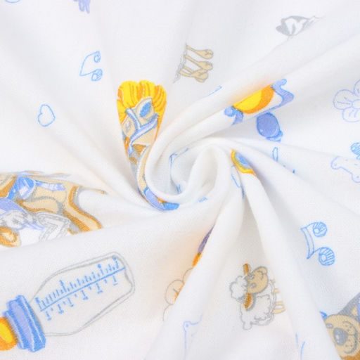 Пеленка Крошка Я Baby, 90*120 см, 100 хлопок, фланель  фото 3