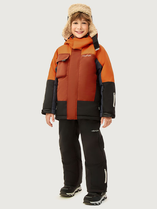 Костюм 7з4926 терракот/черный