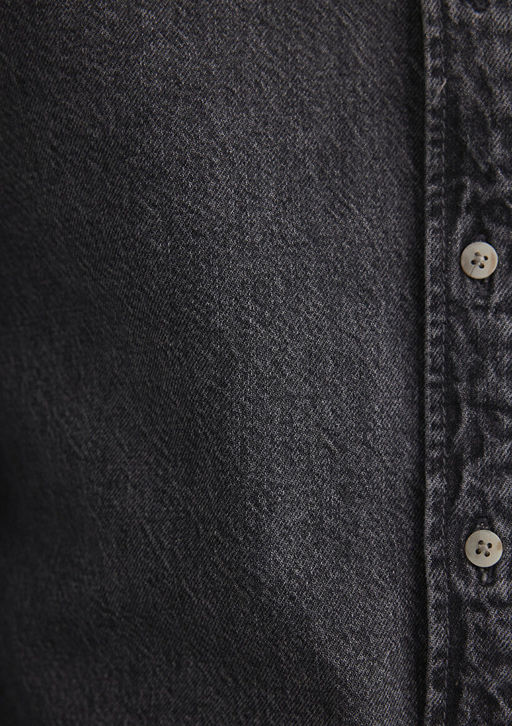 Jayden Classic Denim Antrasit Jean Gomlek - Mavi фото 8
