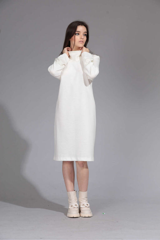 Платье AMORI 9622 молоко  фото 3