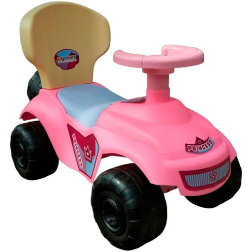 Каталка "Малыш" розовая