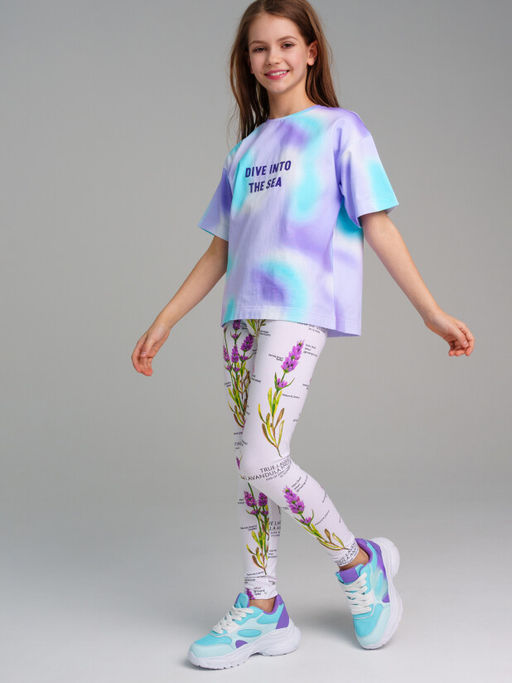 PlayToday / Легинсы для девочки, 2 пары в комплекте  фото 10