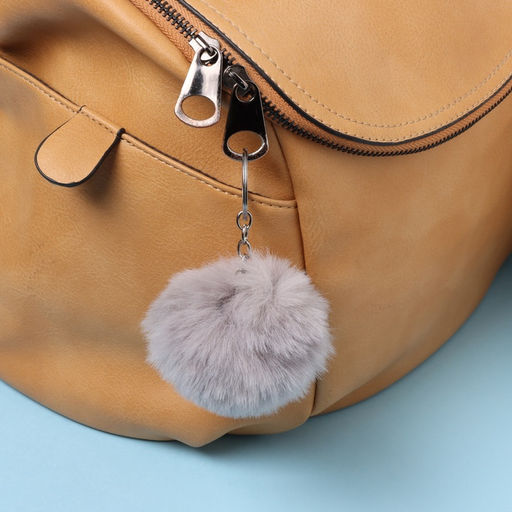 Брелок для ключей на кольце Пушистик. Ёжик с бабочкой. Я не колючий!, на сумку, рюкзак, d=8 см, 15?14 см - Simaland фото 4