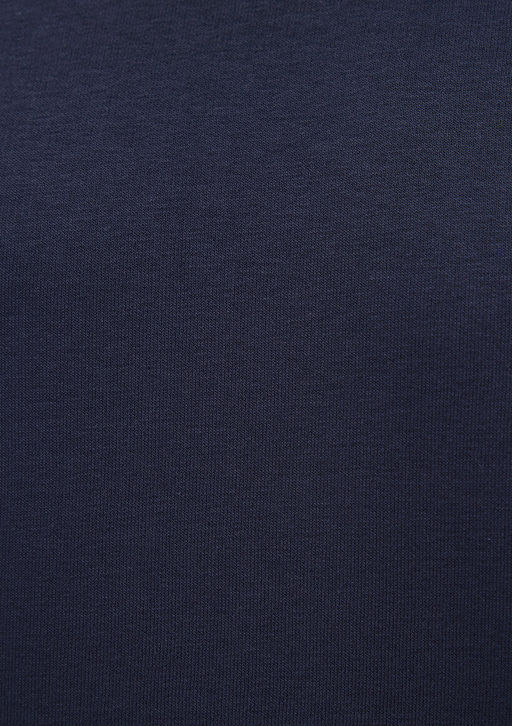 Bisiklet Yaka Lacivert Basic Sweatshirt - Mavi фото 7