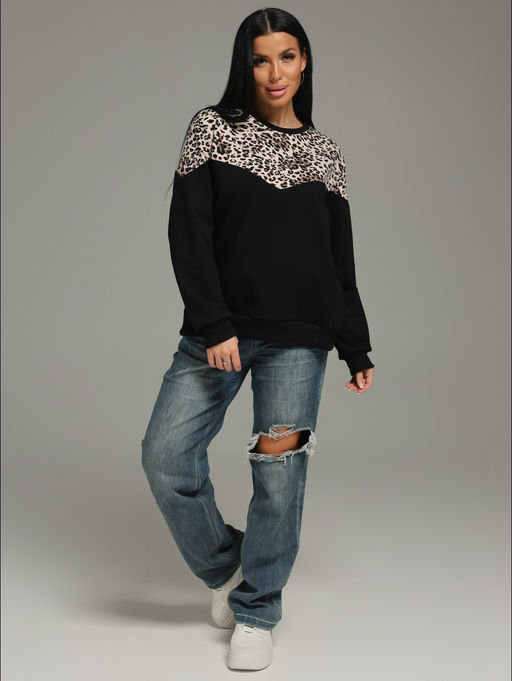 Саманта свитшот женский (кофе) - Lovetex фото 9