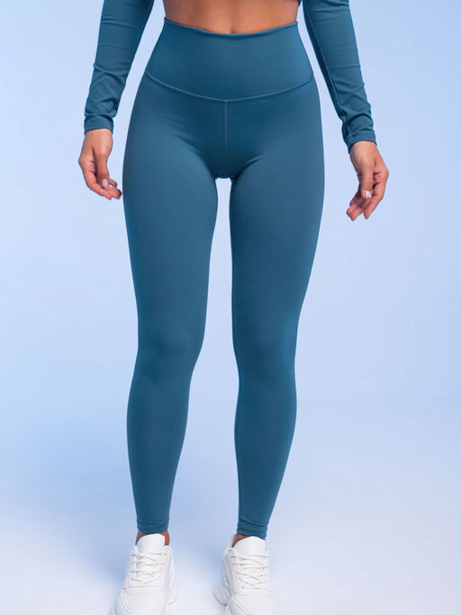 PELICAN, лосины спортивные женские, Морская волна фото 2