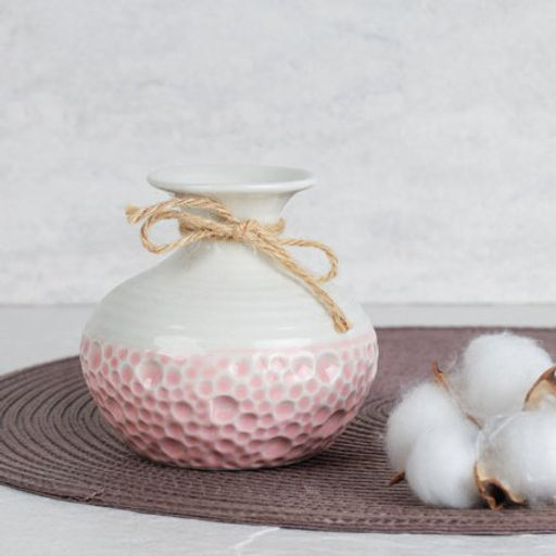 Ваза 9,5х10(2)см / FLM-59 /уп 64/ (Розовый) - Галеонтрейд фото 2