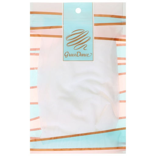 Юбка гимнастическая Grace Dance, с запахом, р. 26-28, цвет белый  фото 9