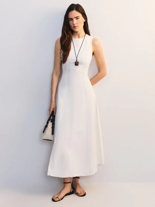 Джинсовое платье приталенного кроя ZR2605092378-1 / Zarina