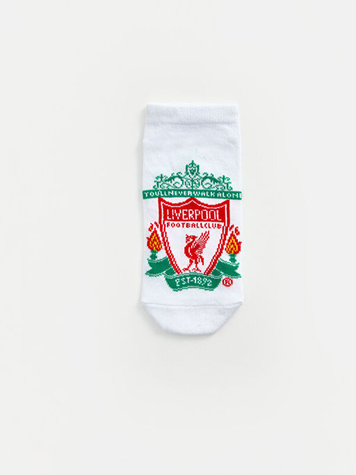 Liverpool Bask?l? Erkek ?ocuk Patik ?orap 5li