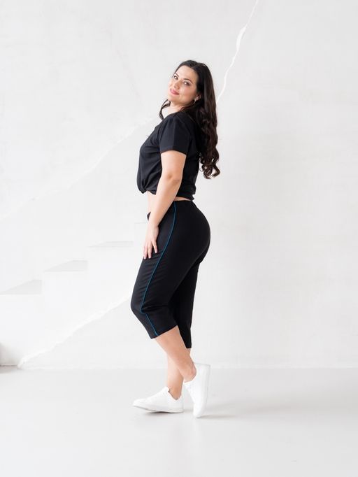 Бриджи жен.арт.1038-10,черные - Binita фото 2