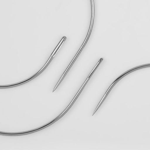 Цена за 5 шт. Иглы для пэчворка, d=1 мм, 5.3-6.6 см, набор 4 шт