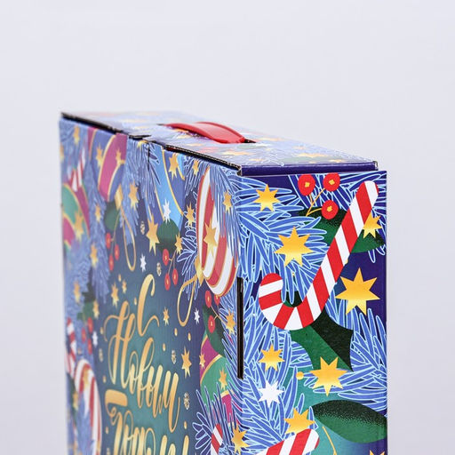 Коробка подарочная складная Индиго 26 х 24,5х6 см - Simaland фото 5