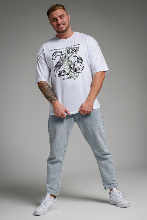 Футболка мужская 8507/1 оверсайз