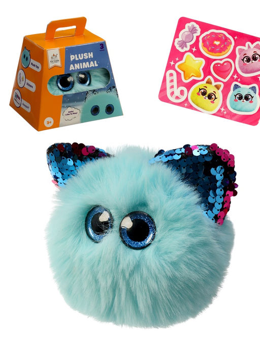Puffy fluffy "Dotty" pet toy