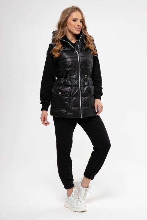 ЖИЛЕТ М-511ЧЕРНЫЙ - А+б коллекция фото 4