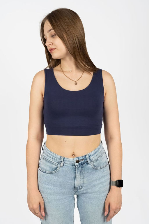 Топ женский 258 Т.синий* 290 Lets go