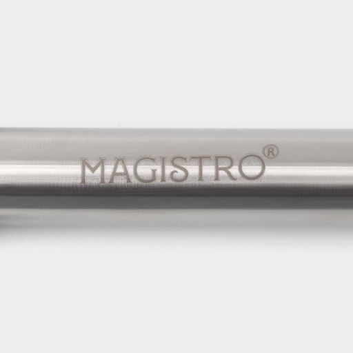 Цена за 2 шт. Чапельник Magistro Solid, 19 см, нержавеющая сталь, серебристый  фото 6