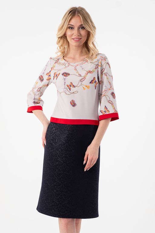 Платье П4-4186/2 - Wisell фото 11