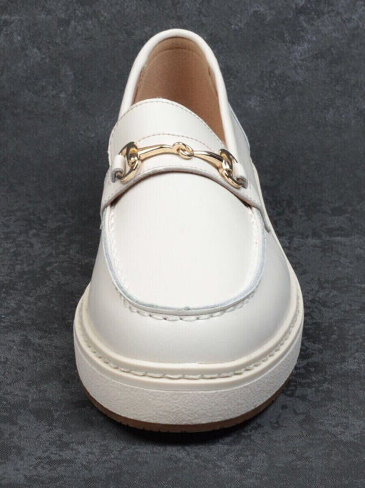 03-5062-6 BEIGE Лоферы женские (натуральная кожа)