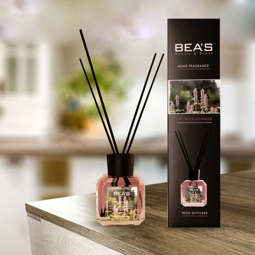 Ароматический диффузор Beas Patchouli Lavender - Лаванда и пачули 120 ml фото 2
