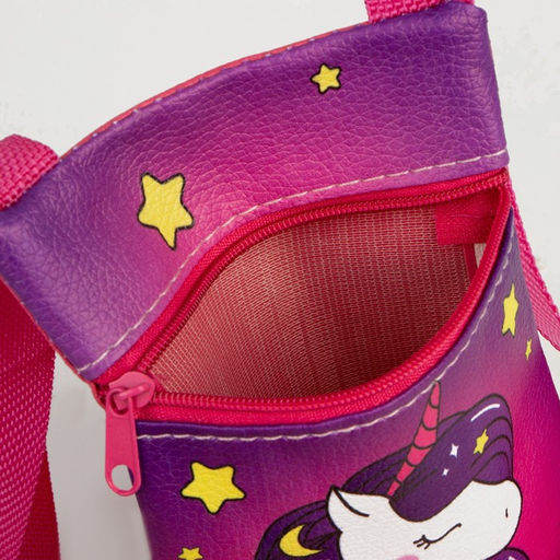 Сумка детская Самая милая на молнии, цвет малиновый - NAZAMOK KIDS фото 4
